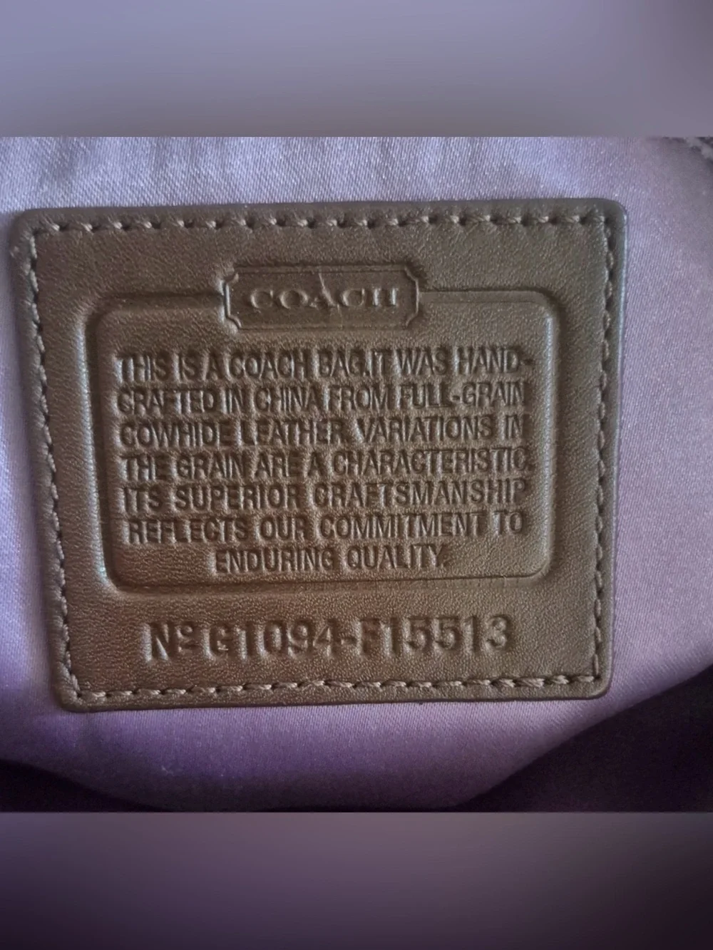 Coach beautiful y2k